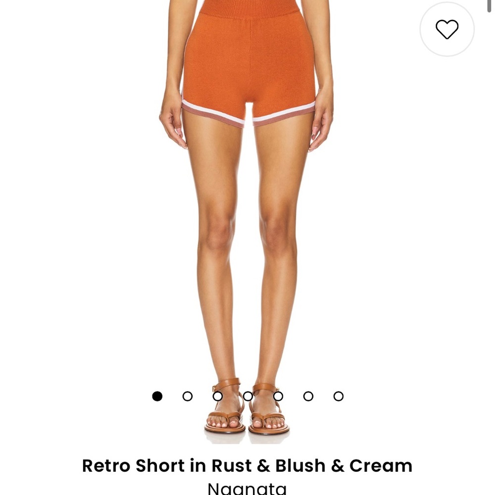 Nagnata Retro Short | Rust/Blush